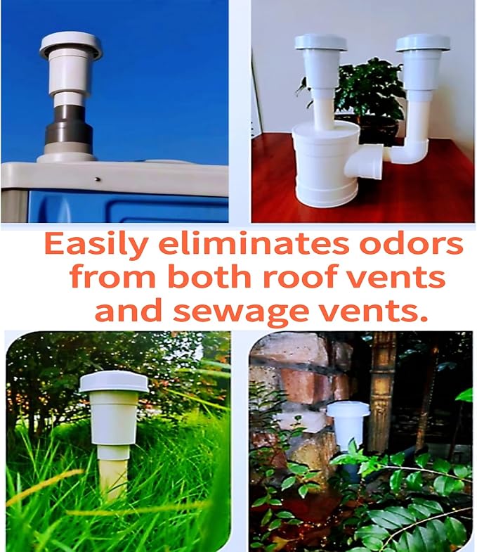 Activated Charcoal Exhaust Vent Filter & Sewer Vent Refill – Universal - Image 6