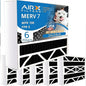 AIRX FILTERS WICKED CLEAN AIR. 24x24x4 Air Filter Odor Eliminator Carbon Filter by AIRXFILTERSWICKEDCLEANAIR