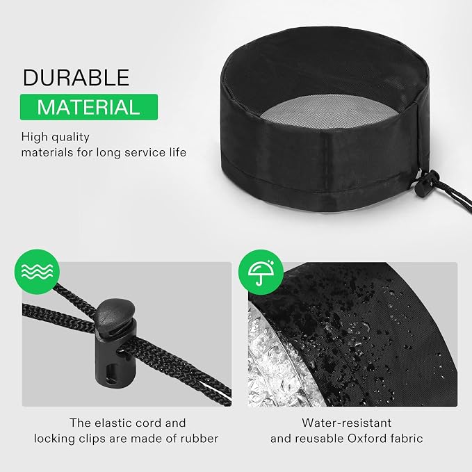 VIVOSUN 2-Pcs Grow Tent Vent Cover - Image 6