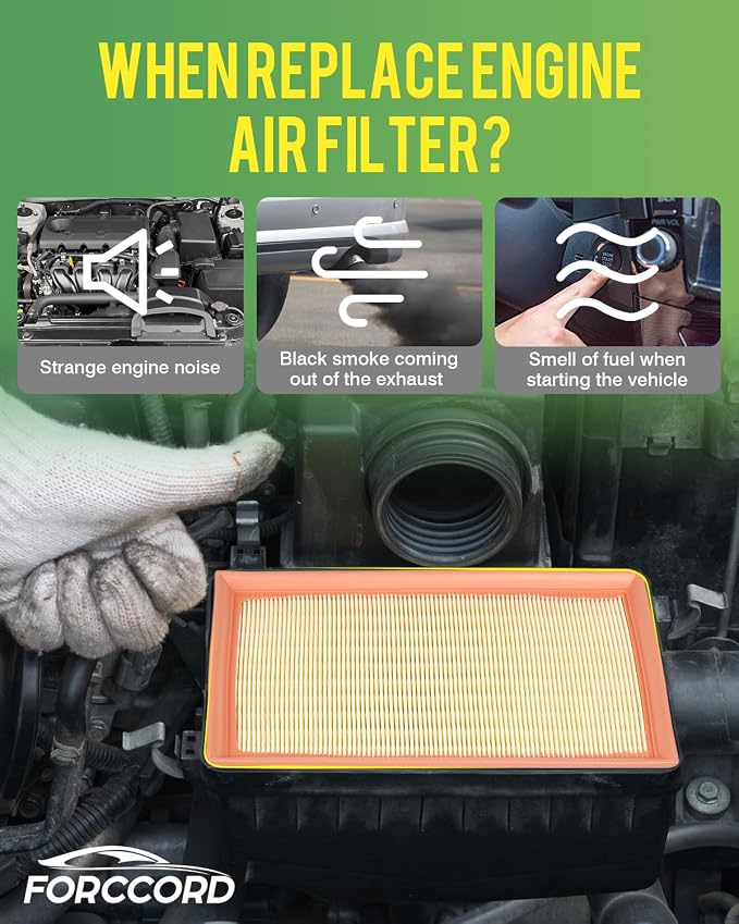 2-Pack Engine Air Filter Fits for 2023-18 Volkswagen Tiguan, 2023-15 GTI - Image 6