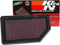 K&N High-Flow Original Lifetime Engine Air Filter: Increase Power: Premium by KNEngineeringInc