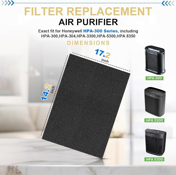 Dekiru Activated Carbon Filter Precut - Image 2