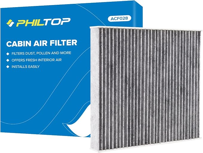 PHILTOP Cabin Air Filter, Replacement by PHILTOP