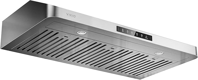 Under Cabinet Range Hood 36 Inch, 980CFM Fast Venting Kitchen Hood by VIKIOHOME