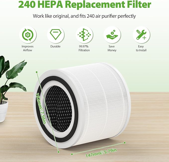 240 HEPA Replacement Filter Compatible - Image 5