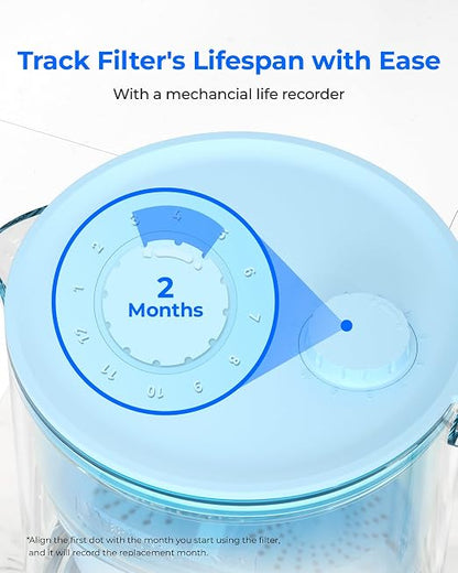 Waterdrop Glass Alkaline Water Filter Pitcher - Image 8