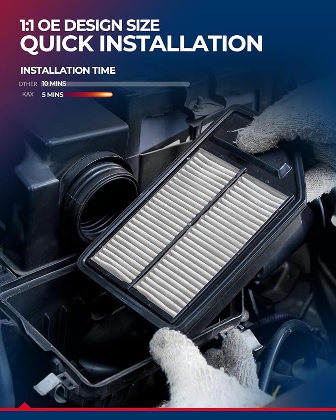 KAX Engine Air Filter, CA10343 Replacement - Image 7