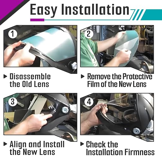 8 Pcs Face Shield Replacement Window Compatible - Image 7