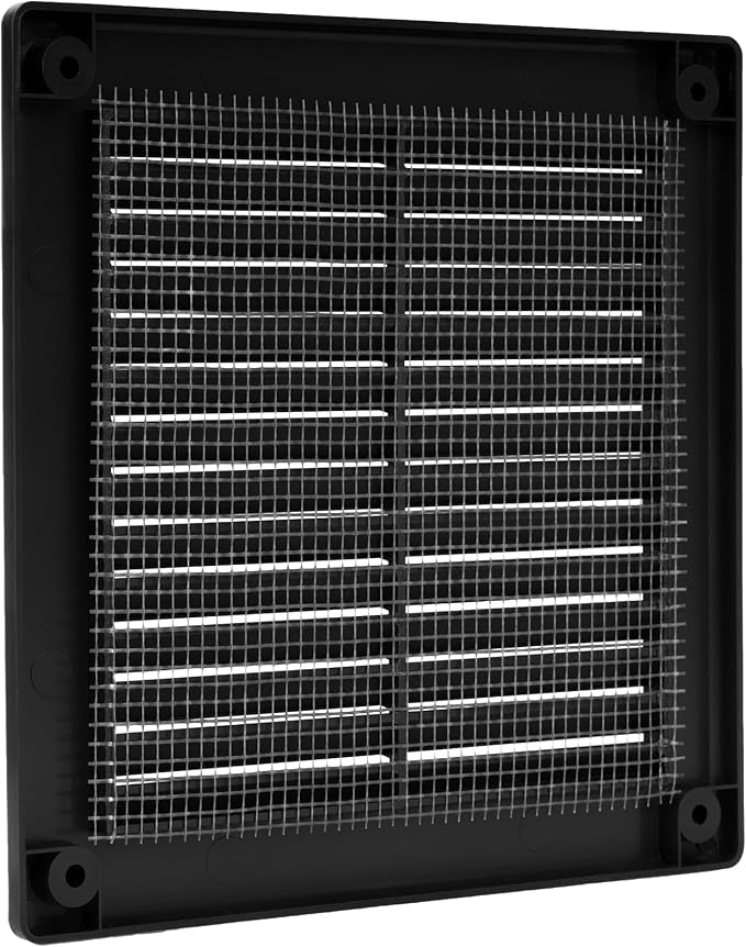Vent Systems 6'' x 6'' Inch Black Soffit Vent Cover - Image 8