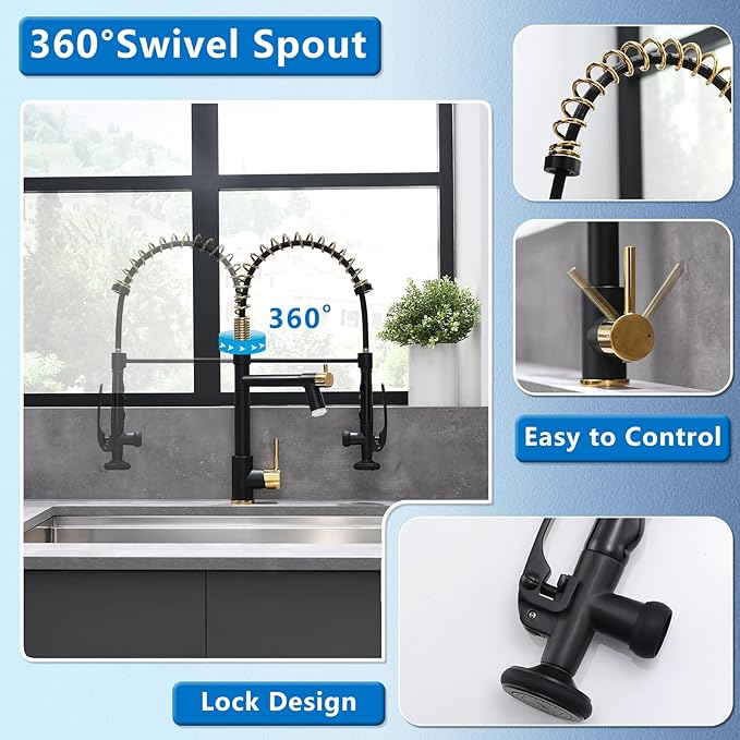 Fapully LED Kitchen Faucet - Image 5