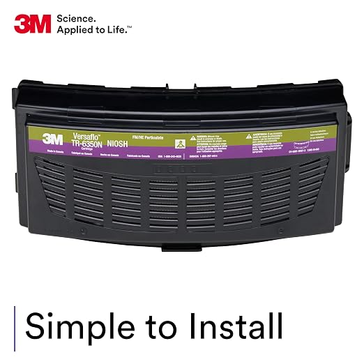 3M Versaflo Formaldehyde/HEPA Cartridge TR-6350N, NIOSH Approved, - Image 5