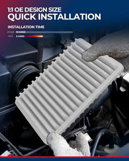KAX Engine Air Filter, CA10495 Replacement - Image 7