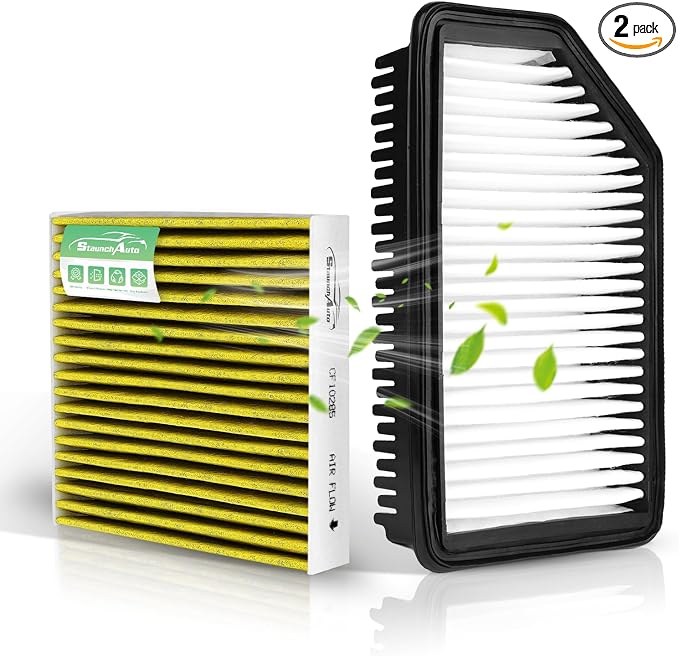 Engine and Cabin Air Filter Combo by StaunchAuto