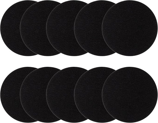 10 Pack Charcoal Filters for Kitchen Compost Bin, Compost Filters for by Pocurhi