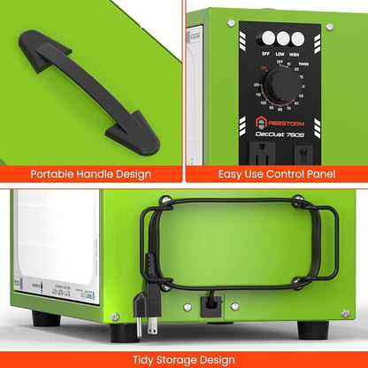 Abestorm Tabletop Dust Collector - Image 4