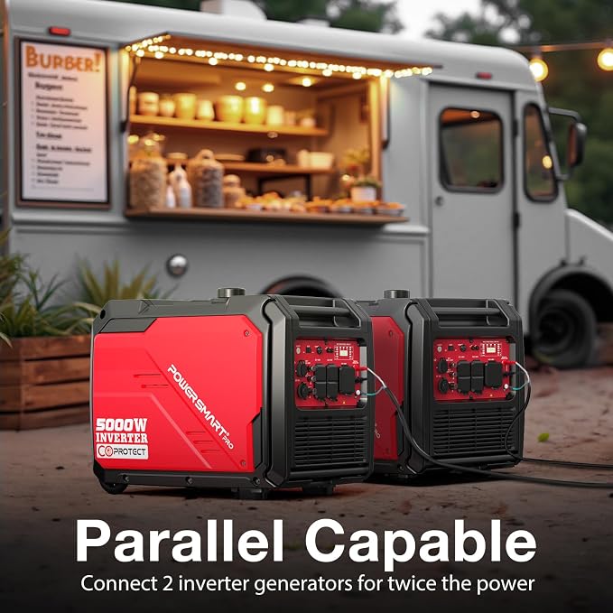 PowerSmart 5000-Watt Portable Inverter Generator - Image 4