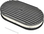 15" Black Aluminum Valve Covers Air Cleaner Kit Oval Full Polished Finned by TBAPFS