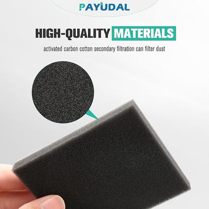 2 Pack Base Post-Motor HEPA Filters Replacement Parts Kit - Image 5