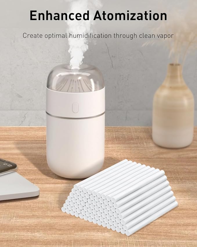 Pawfly 80 Pcs Humidifier Sticks, 4 Inch Mini Humidifier Filter Replacement Wicks - Image 4