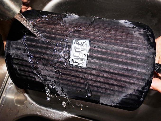 FILTERWEARS F154L Universal Water Repellent Cold Air Intake Pre-Filter - Image 2