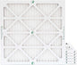 Glasfloss 20x22x1 MERV 10 Pleated Air Filters Box of 6. Actual Size: 19-1/2 x by Glasfloss