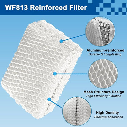 4 Pack WF813 Humidifier Filter Replacement, Upgraded Humidifier Wick Filter - Image 3