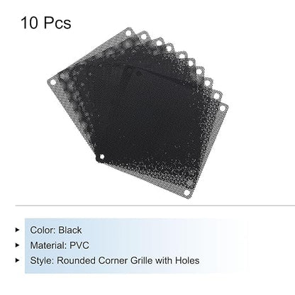 MECCANIXITY 10PCS PC Dust Filter, 90mmx90mm PVC Computer Case Cooler Dustproof - Image 3
