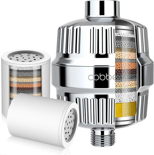 Cobbe 20 Stage Shower Head Filter by Cobbe