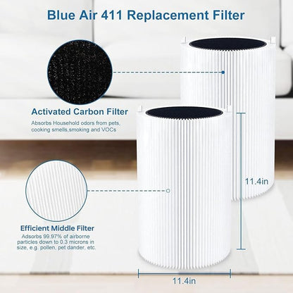 Blue Air 411 Replacement Filter Compatible - Image 3