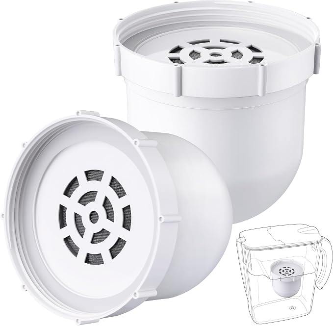 2 Pack Upgraded Water Pitcher Replacement Filter Compatible by Unknown