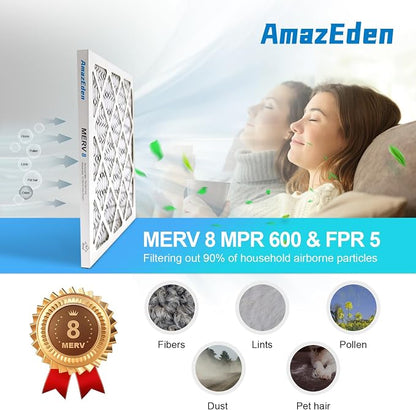 12x12x1 Air Filter 2 Pack HVAC AC Furnace Air Filter 12x12 Pleated Home Dust - Image 3