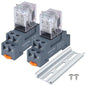 Electromagnetic Power Relay, 8-Pin 10 AMP 24V AC Relay Coil by VAMRONE