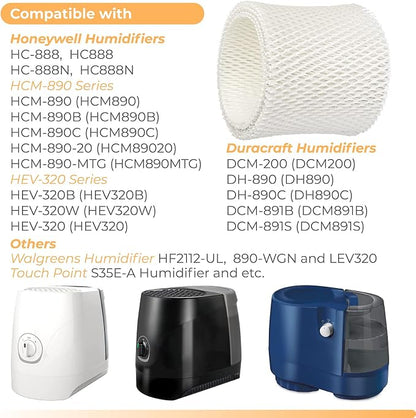 ANTOBLE 4 Pack HC-888 HC-888N Humidifier Wicking Filters Replacements - Image 3