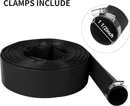 1-1/2" x 50 FT Pool Backwash Hose, - Image 3