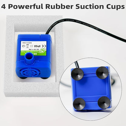 Cat Water Fountain Pump, IP68 DR-DC 160 Submersible Water Pump - Image 6