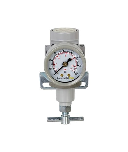 PneumaticPlus SAR200T-N02BG Compressed Air Pressure Regulator 1/4" NPT - Image 2