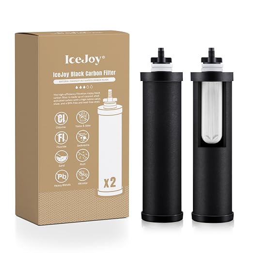 IceJoy 0.01μm Ultra-Filtration Carbon Rod Filters – Replacement by IceJoy