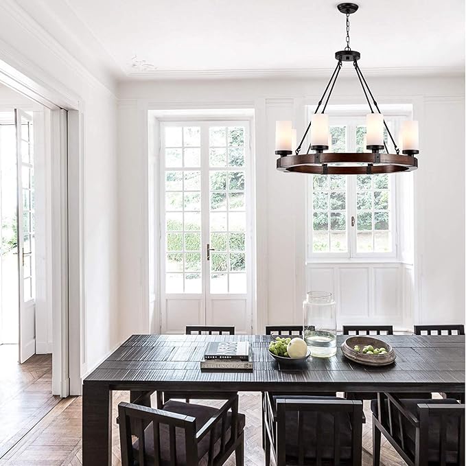 GoLucky Glass Cylinder Shade Accessory Lamp Fixture Replacement Piece - Image 4