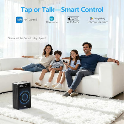 CleanForce Rainbow Cube | World’s First 4-in-1 Space-saving Air Purifier - Image 6