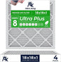 MervKing 18x18x1 Air Filter Actual Size: 17.7" x 17.7" x 0.75" MERV 8 MPR by MervKing