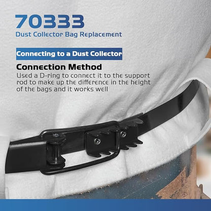 70333 Dust Collector Bag, fit for POWERTEC DC-1512, Vacuum & Dust Collector Bags - Image 5