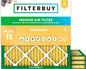 Filterbuy 15x15x1 Air Filter MERV 11 Superior Pet & Allergy Defense, by Filterbuy