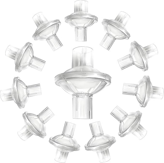 CPAP Filters - 12 PCS Universal CPAP Inline Filter by Evenpop