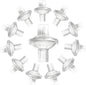CPAP Filters - 12 PCS Universal CPAP Inline Filter by Evenpop
