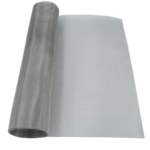 304 Stainless Steel Mesh 40Mesh, 15.7"x47.2" Metal Mesh Screen, Woven Fine Wire - Image 9