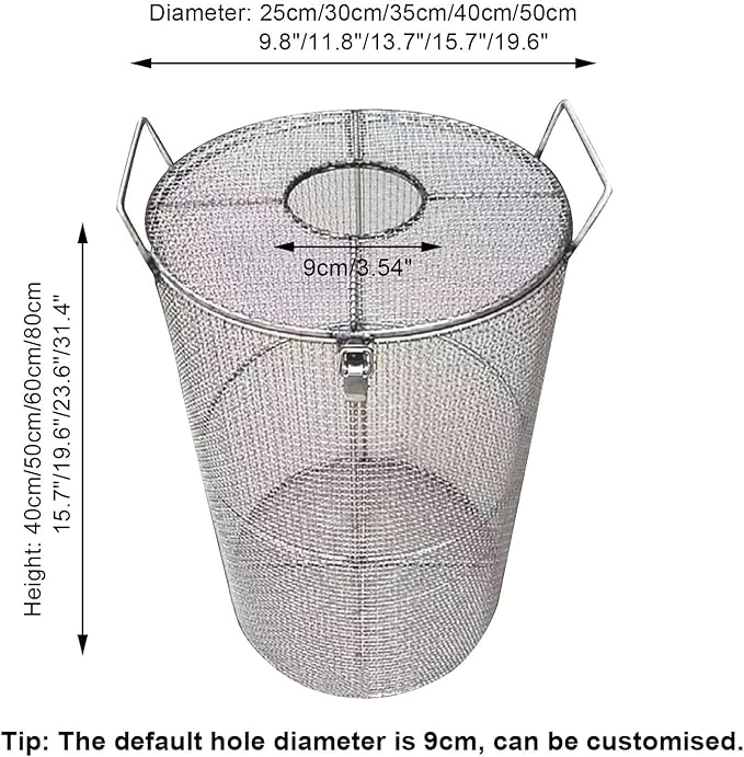 Stainless Steel Pump Filter Cover Water Pump Protective Cover Sump Pump - Image 2
