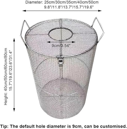Stainless Steel Pump Filter Cover Water Pump Protective Cover Sump Pump - Image 2