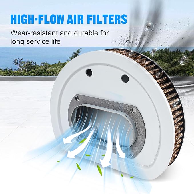 Motorcycle Air Filter 29462-99 1011-4208 High Flow Intake Cleaner Accessories - Image 2