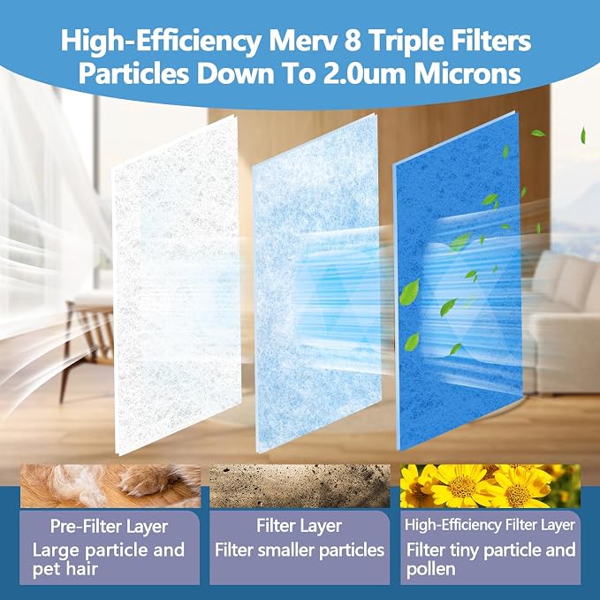 12" x 120" Air Vent Filters, - Image 3