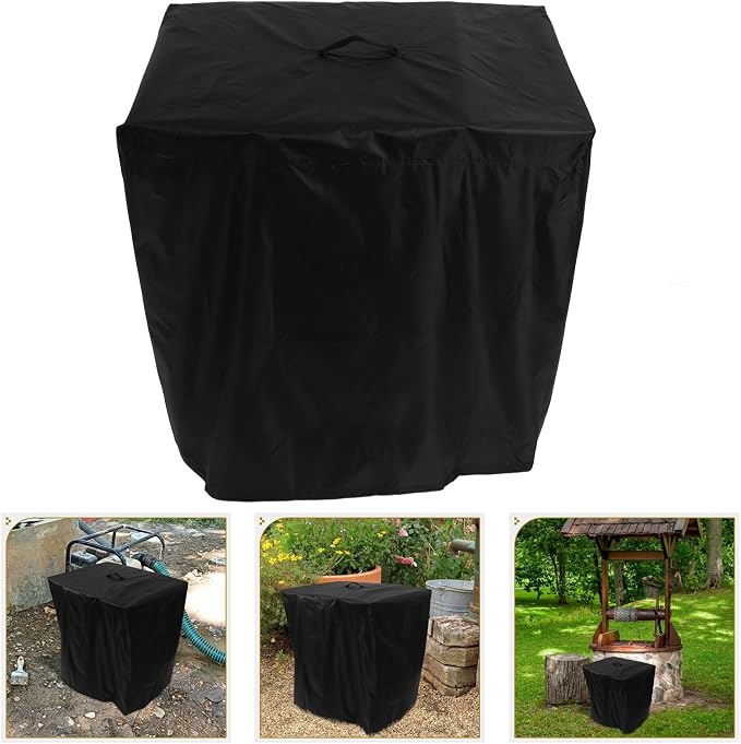 Pool Pump Cover for Outdoor Garden and Pool Filter Pumps Large 84x61x86cm - Image 7
